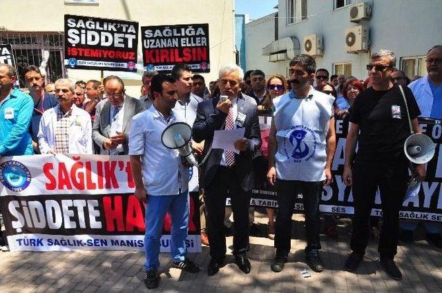 Manisa’da Sağlıkçılar İki Gün İş Bıraktı