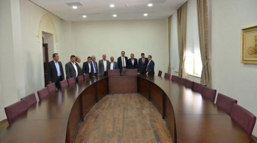 Vali Tapsız, İl Genel Meclis &Uuml;yelerini Ağırladı
