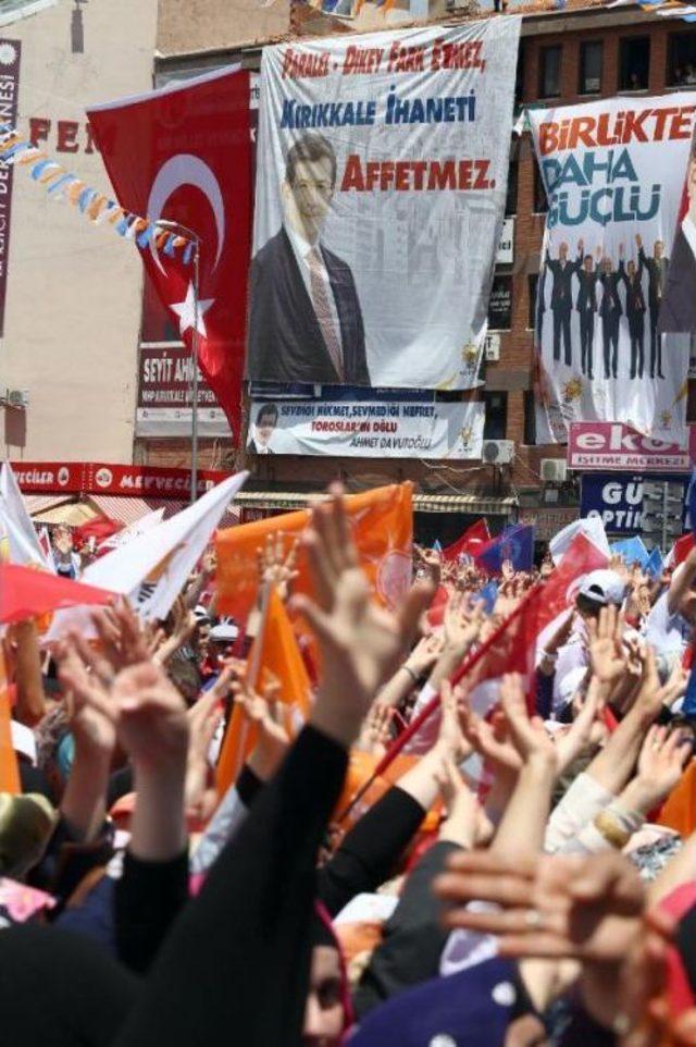 Başbakan Davutoğlu:'dev Ayağa Kalktı, Bize Diz Çöktürebilirler Mi?'