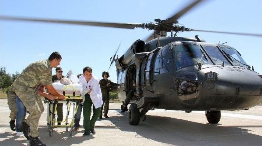 Askeri Helikopter Hayat Kurtardı