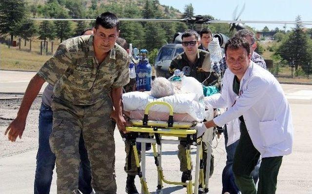Askeri Helikopter Hayat Kurtardı 1