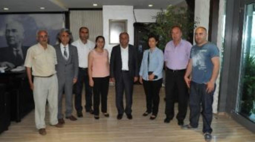 Varto-der&rsquo;in Yeni Y&ouml;netiminden Başkan Arslan&rsquo;a Ziyaret