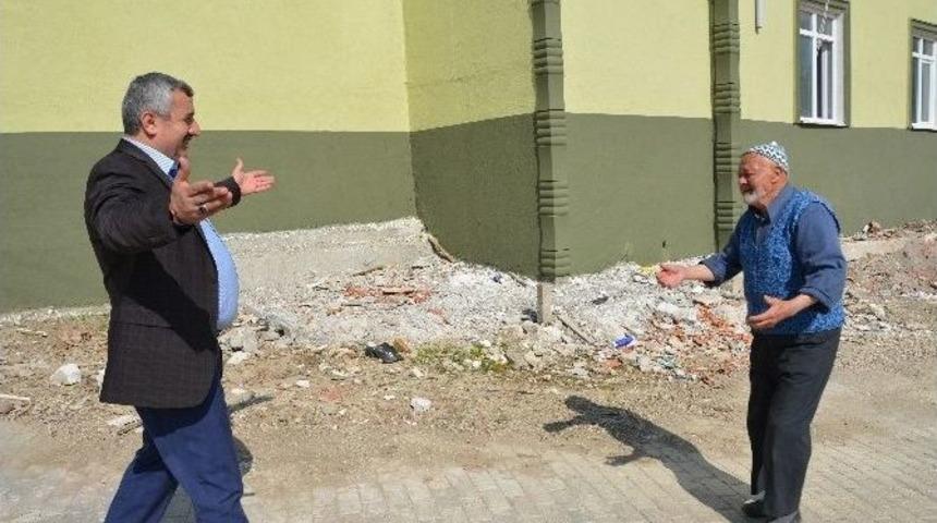 K&ouml;rfez&rsquo;de K&ouml;ylere Hizmet Yağıyor
