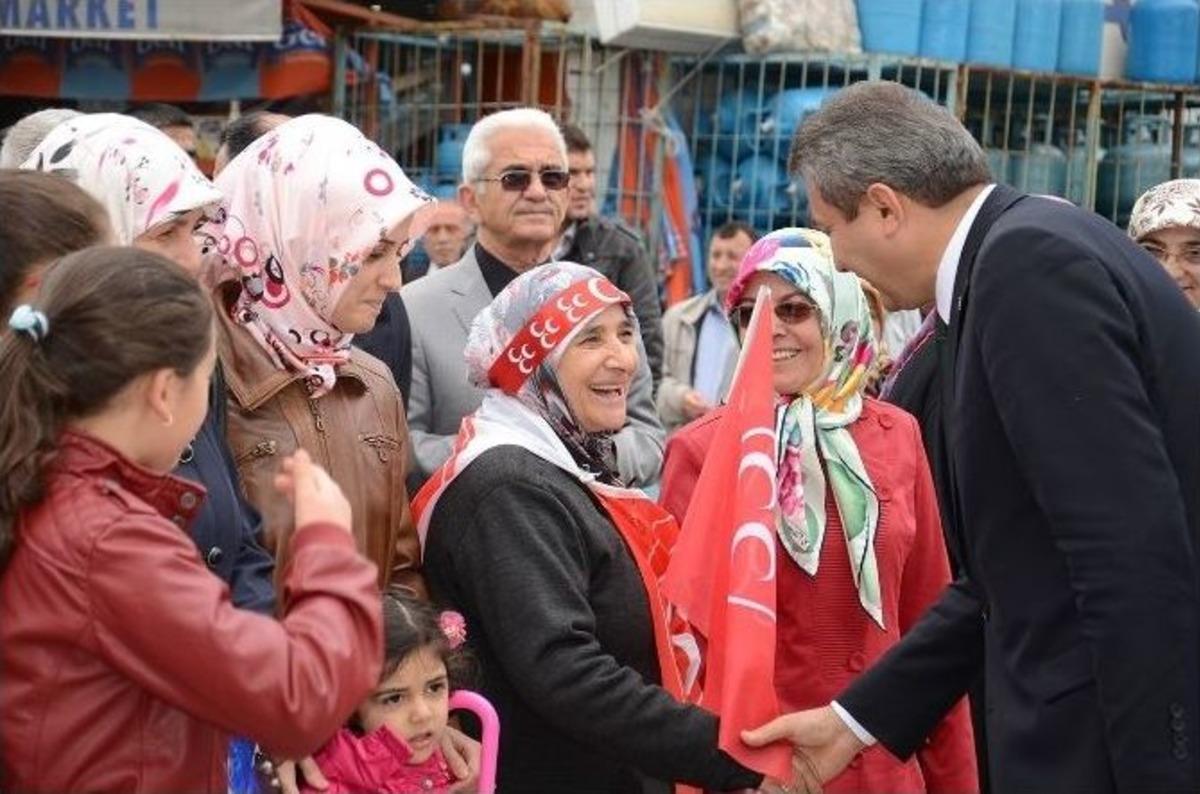 Emin &Ccedil;ınar, Devrekani&rsquo;de Miting D&uuml;zenledi