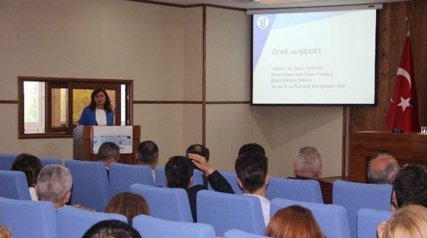 Kamu &Ccedil;alışanlarına &lsquo;&ouml;fke Ve Şiddet&rsquo; Semineri