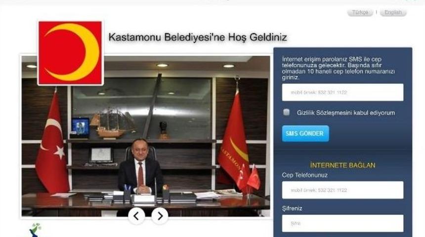Kastamonu Belediyesinden &Uuml;cretsiz Kablosuz İnternet Hizmeti