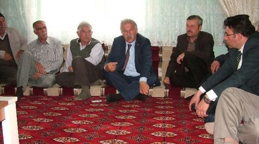 Mhp Adayı &Ccedil;avuşoğlu&rsquo;ndan Mahalle Ziyareti