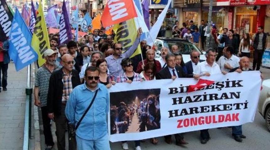 Zonguldak'ta, 'gezi' Y&uuml;r&uuml;y&uuml;ş&uuml;