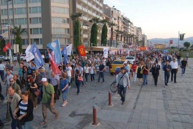 Gezi Olaylarının 2'nci Yıldönümünde İzmir'de Protesto Eylemi