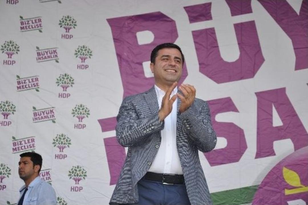 Hdp Eş Genel Başkanı Demirtaş Muş&rsquo;ta