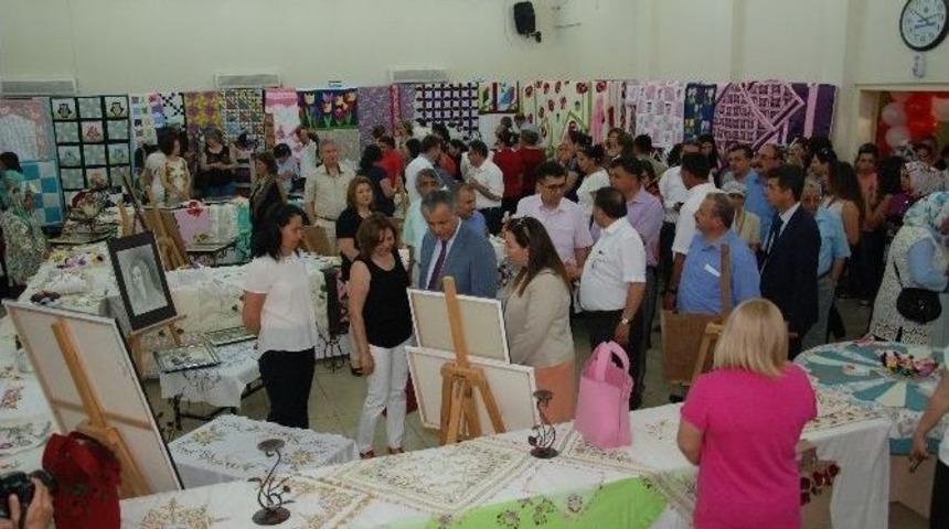 Silifke&rsquo;de Halk Eğitim Sergisi A&ccedil;ıldı