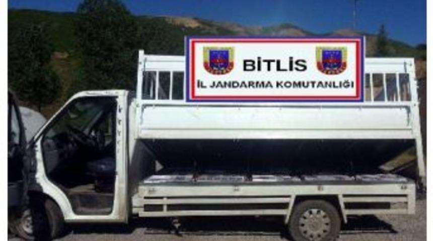 Bitlis'te 25 Bin 500 Paket Sigara Ele Ge&ccedil;irildi