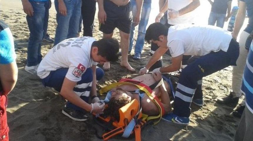 Boğulmaktan Son Anda Kurtarıldı