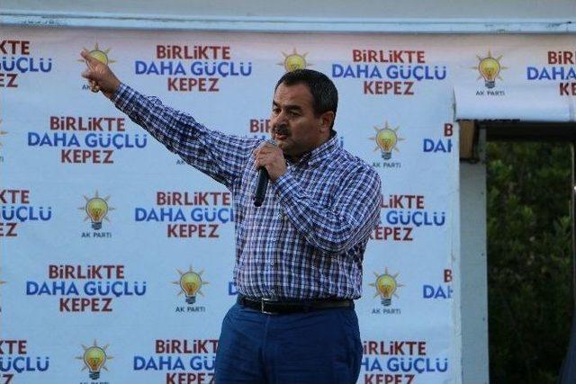 Samani, Seçim Çalışmalarını Kepez’de Sürdürdü