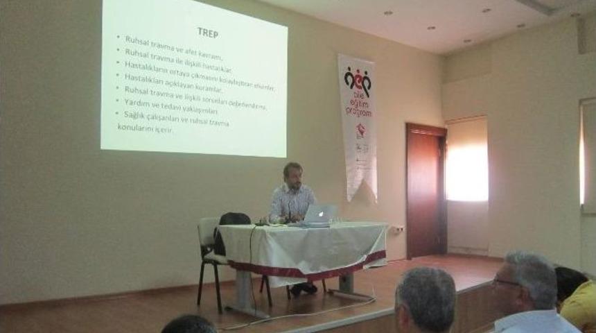 Prof. Dr. Akel&rsquo;den Psiko Sosyal Destek Sunumu