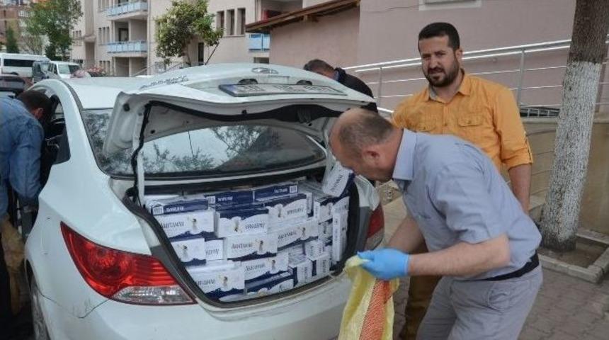 Fatsa&rsquo;da 6 Bin 500 Paket Ka&ccedil;ak Sigara Ele Ge&ccedil;irildi