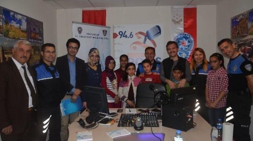 Erzurum Emniyeti&rsquo;nden &ldquo;mavi Kartaneleri Yarışıyor&rdquo; Etkinliği..