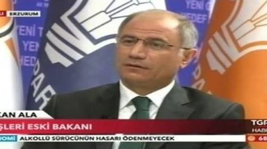 Efkan Ala Tgrt Haber&rsquo;e Konuk Oldu