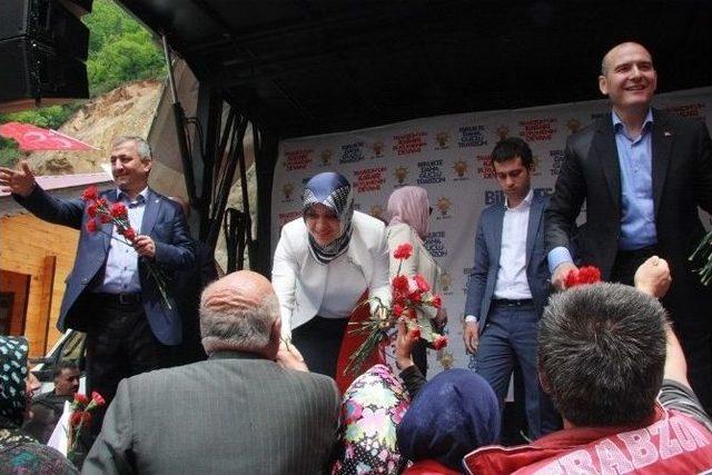 Ak Parti Trabzon Milletvekili Adayı Köseoğlu, Çaykara’da Coşkulu Kalabalığa Seslendi