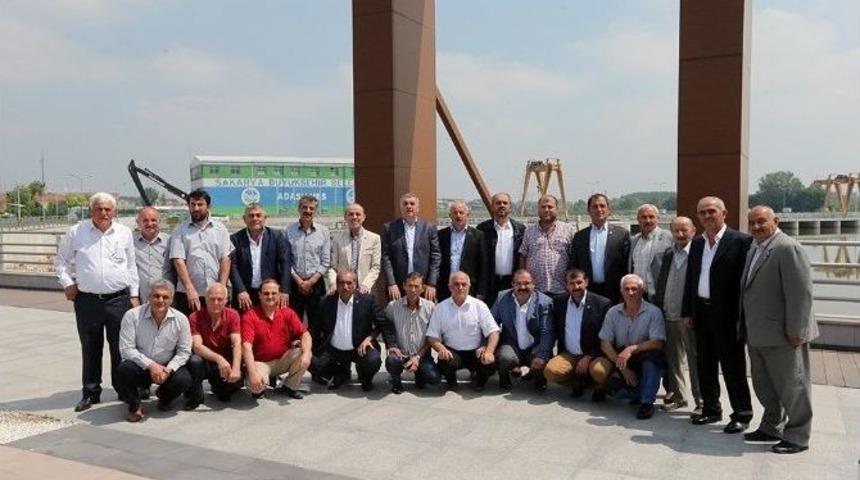 Başkan To&ccedil;oğlu Erenler İl&ccedil;esindeki Muhtarlarla Bir Araya Geldi