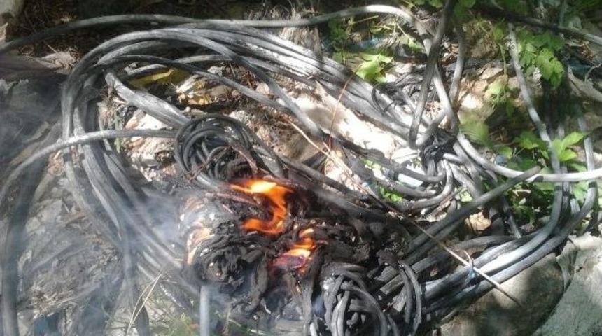 Bitlis&rsquo;te Kablo Hırsızlığı