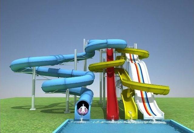 Uşak’ta Kayaağıl Jeotermalde Aqua Park Çalışmaları Başladı