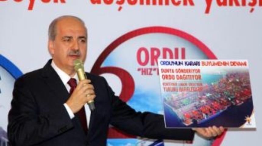 Kurtulmuş, Ordu I&ccedil;in 5 Mega Proje A&ccedil;ıkladı