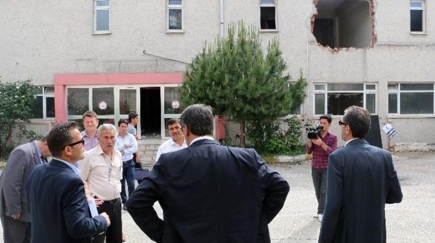 Rekt&ouml;r Polat, &Uuml;niversiteye Devredilen Kadın Doğum Ve &Ccedil;ocuk Hastanesi&rsquo;nde İnceleme Yaptı