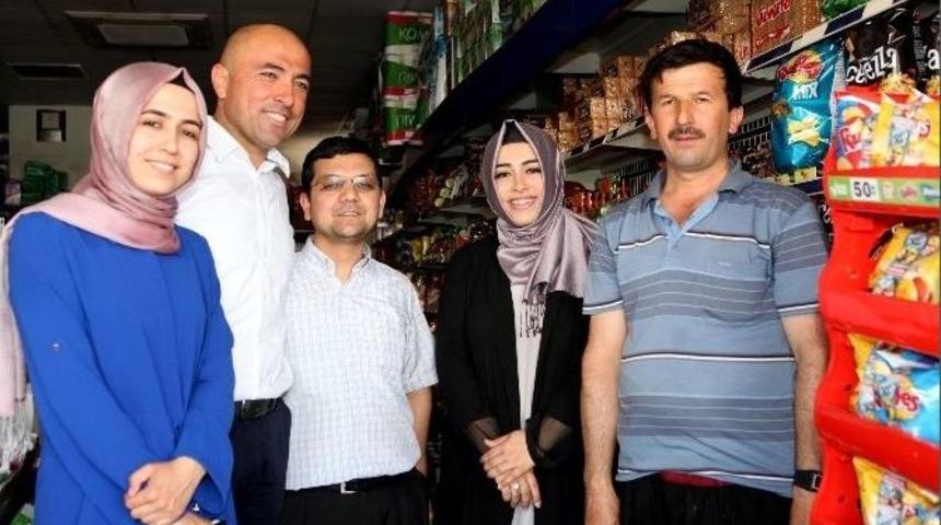 Ak Part&rsquo;ili &Ccedil;elik, Esnaf Ziyaretlerini S&uuml;rd&uuml;rd&uuml;