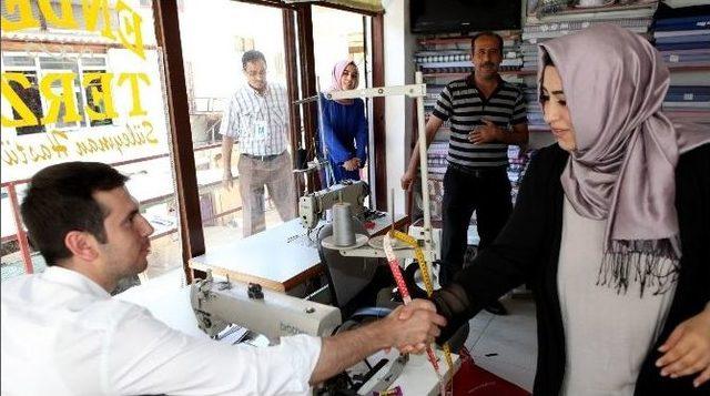 Ak Part&rsquo;ili &Ccedil;elik, Esnaf Ziyaretlerini S&uuml;rd&uuml;rd&uuml; 2