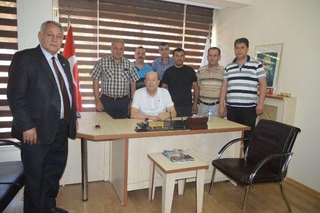B&ouml;lge Birliği Başkanından Edremit Esnaf Ve Sanatkarlar Kredi Kefalet Kooperatifine Ziyaret 1