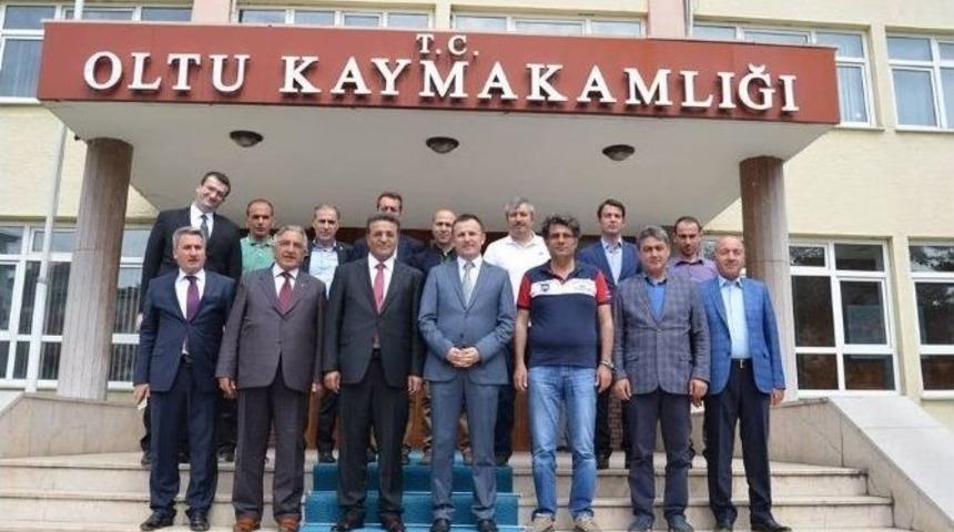 Gen&ccedil;lik Ve Spor Bakanlığı M&uuml;steşarı &Ouml;z&ccedil;elik Oltu&rsquo;da...