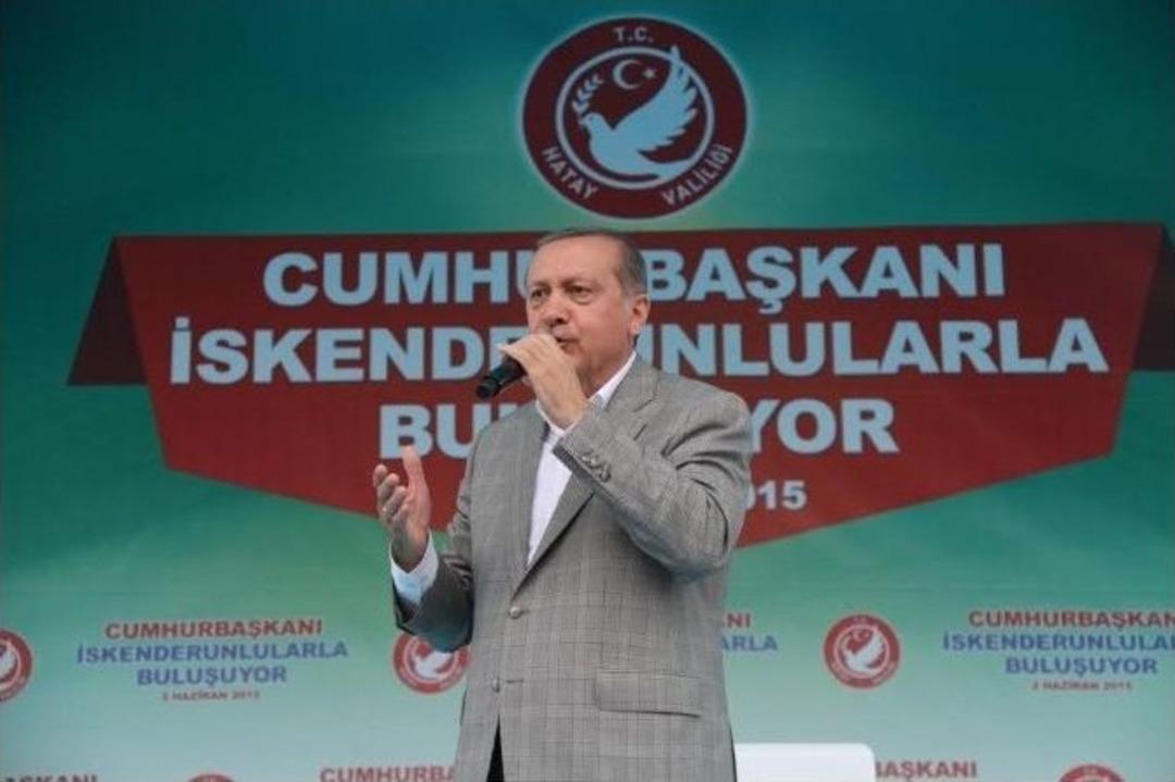 Cumhurbaşkanı Erdoğan İskenderun&rsquo;da