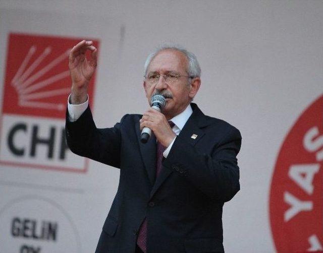 Chp Lideri Kılı&ccedil;daroğlu Mersin&rsquo;de 3
