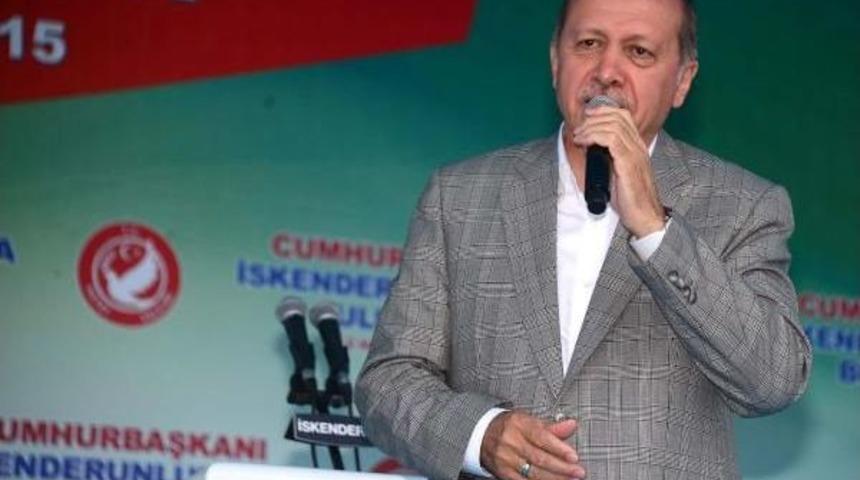 Erdoğan: Siyasi K&uuml;rt&ccedil;&uuml;l&uuml;k Ve T&uuml;rk&ccedil;&uuml;l&uuml;k Yapanlara 7 Haziran'da Dersi Verin (4)
