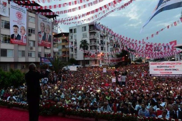 Kılıçdaroğlu: Davutoğlu; Erdoğan, Kılıçdaroğlu Halk Için Çalışır (Ek Fotoğraflar 2)