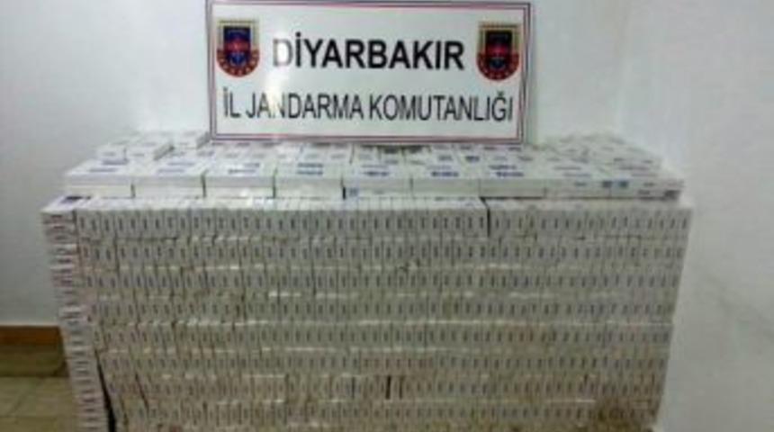 Diyarbakır&rsquo;da G&uuml;mr&uuml;k Ka&ccedil;ağı 16 Bin 250 Paket Sigara Ele Ge&ccedil;irildi