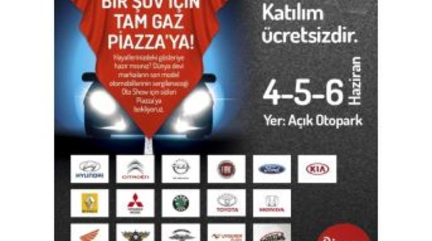 Otomobil Tutkunları Piazza&rsquo;da Buluşacak