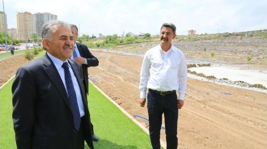 Mimarsinan Şirintepe Mahallesi&rsquo;nde 40.000 M2 Alan &Uuml;zerine Kurulan &Ccedil;ok Ama&ccedil;lı B&uuml;y&uuml;k &Ouml;l&ccedil;ekli Park Hayırlı Olsun!