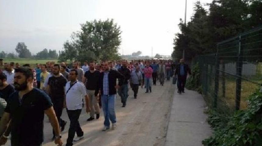 Yenişehir&rsquo;De Cam Iş&ccedil;ilerinden Eylem