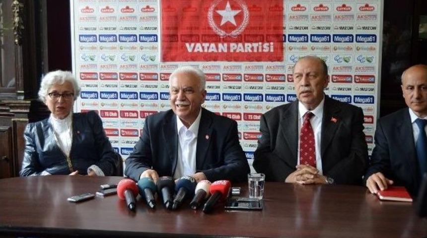 Vatan Partisi Genel Başkanı Doğu Perin&ccedil;ek: