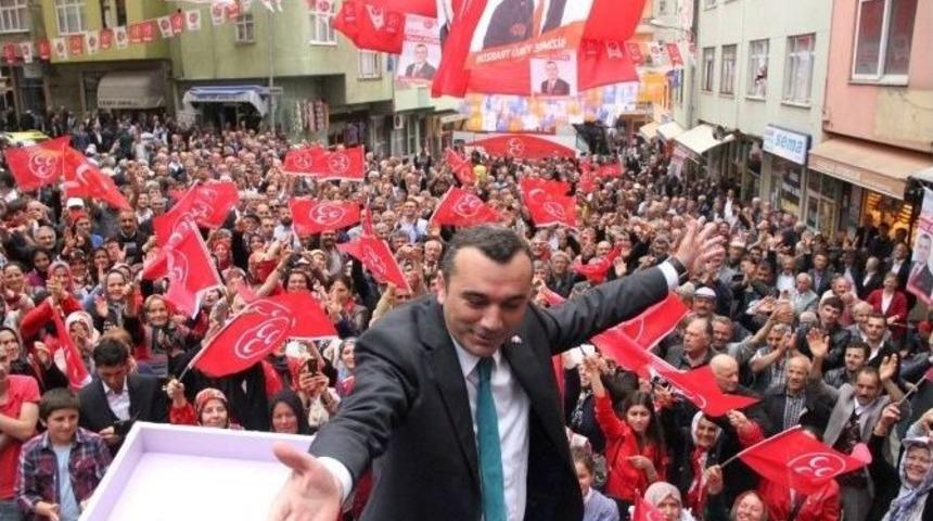 Mhp Trabzon Milletvekili Adayı Yavuz Aydın Şalpazarı&rsquo;nda Konuştu
