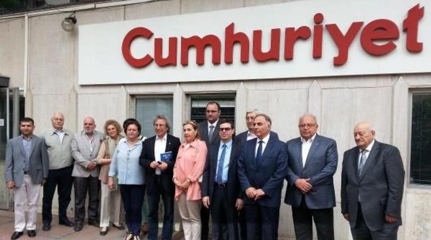 Basın Konseyi'nden Cumhuriyet'e  Destek Ziyareti