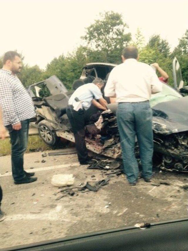 Kocaeli&rsquo;de Feci Kaza 1