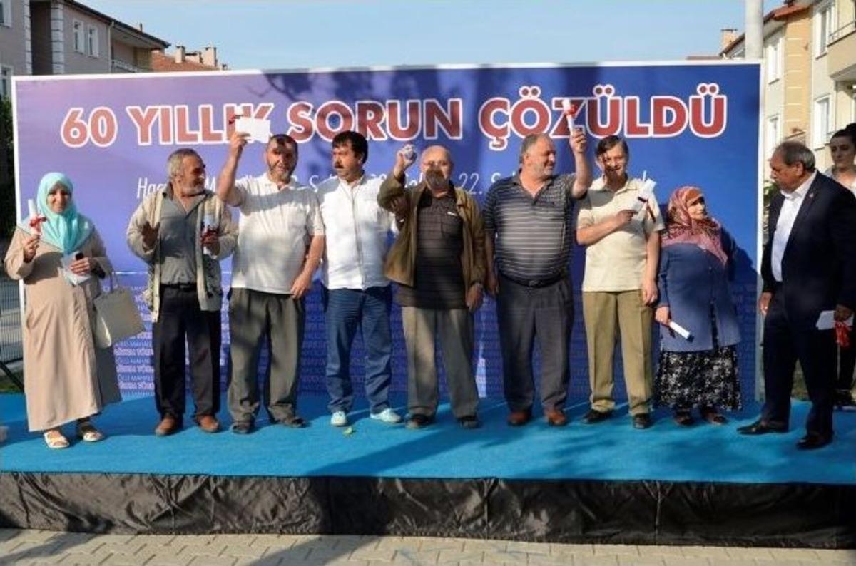 Erenler&rsquo;de 60 Yıllık Sorun &Ccedil;&ouml;z&uuml;ld&uuml;