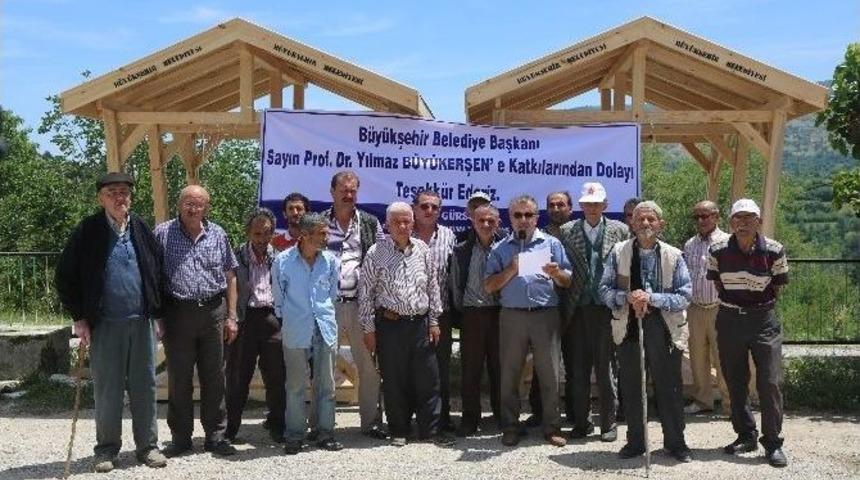 B&uuml;y&uuml;kşehir&rsquo;den G&uuml;rleyik&rsquo;e Kamelya Desteği