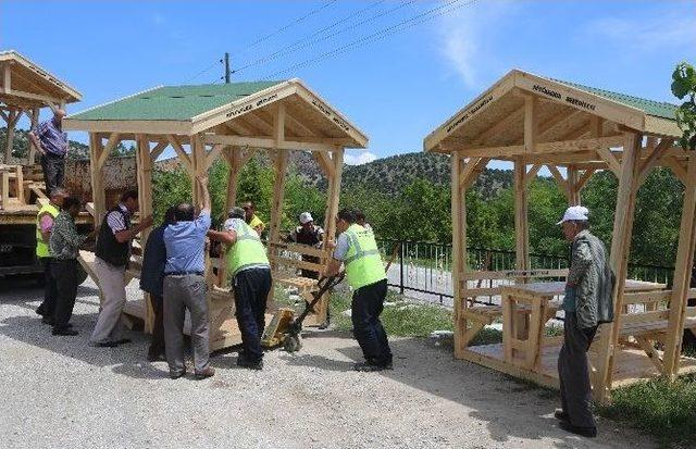 Büyükşehir’den Gürleyik’e Kamelya Desteği