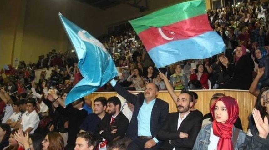 Karaman&rsquo;da Mhp&rsquo;liler Ali Kınık Ve Ahmet Şafak&rsquo;la Coştu