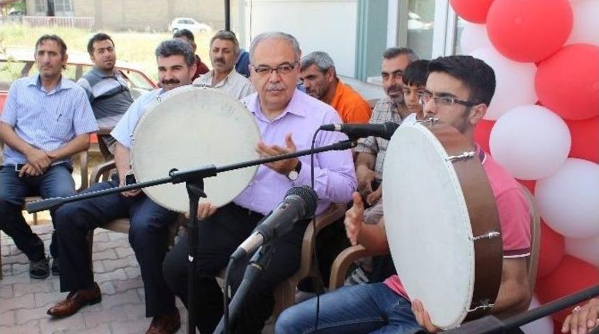 Başkan Kutlu, Tef &Ccedil;aldı Ve Ney &Uuml;fledi