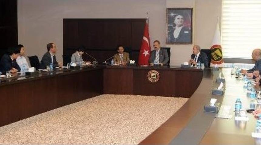 &Ccedil;in B&uuml;y&uuml;kel&ccedil;isi Yu Hongyang Ve &Ccedil;inli İşadamları Heyeti Gso&rsquo;da